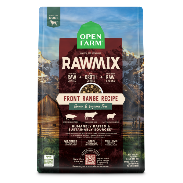 Open Farm Dog RawMix GF Front Range 3.5lb