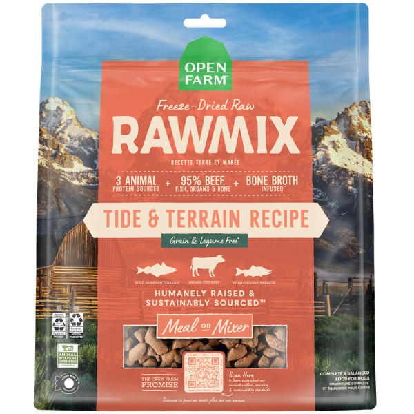 Open Farm RawMix Freeze Dried Tide & Terrain 13.5oz