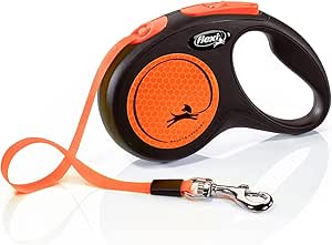 Flexi Neon Tape Black & Orange (Medium/5m)