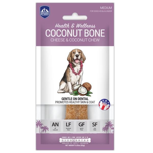 Himalayan Dog Chew Coconut Bone - Medium