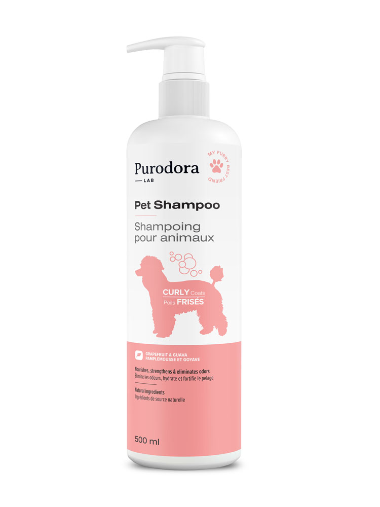 Purodora Curly Coats Pet Shampoo 17oz