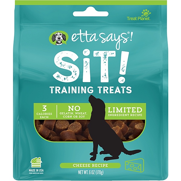 Treat Planet Sit! Training Treats Cheese 6OZ