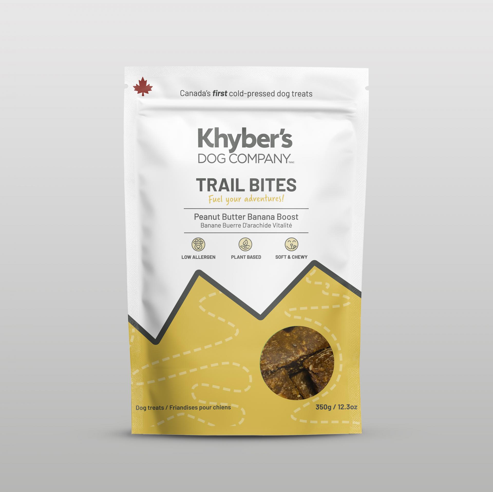 Khyber's Plant Based Treat - Peanut Butter Banana Boost 12.3oz