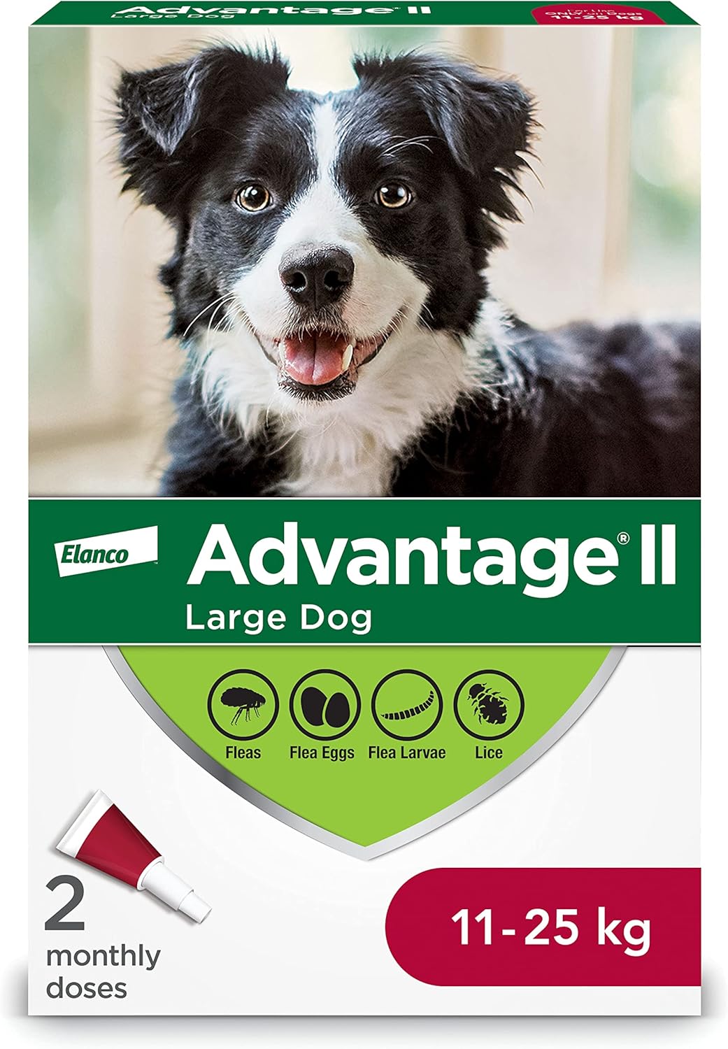 Advantage II Flea Treatment for Dog (11-25kg) - 2 doses