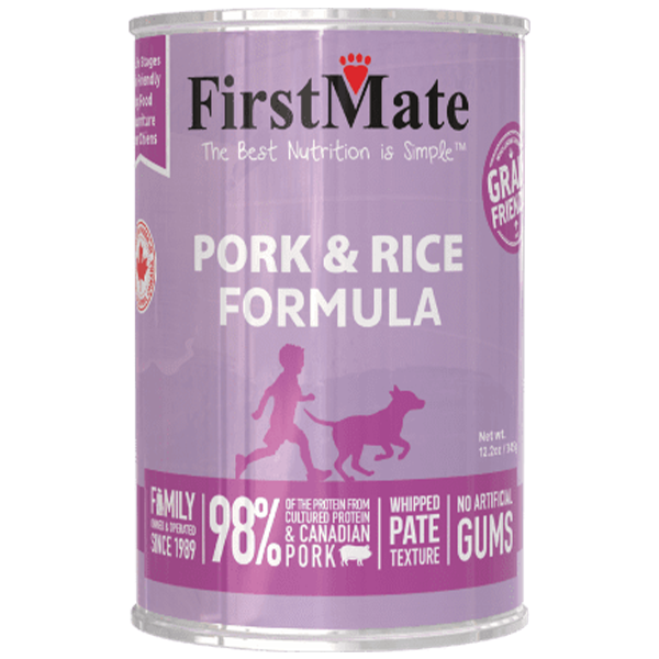 FirstMate Pork with Rice 12.2oz - Dog Food