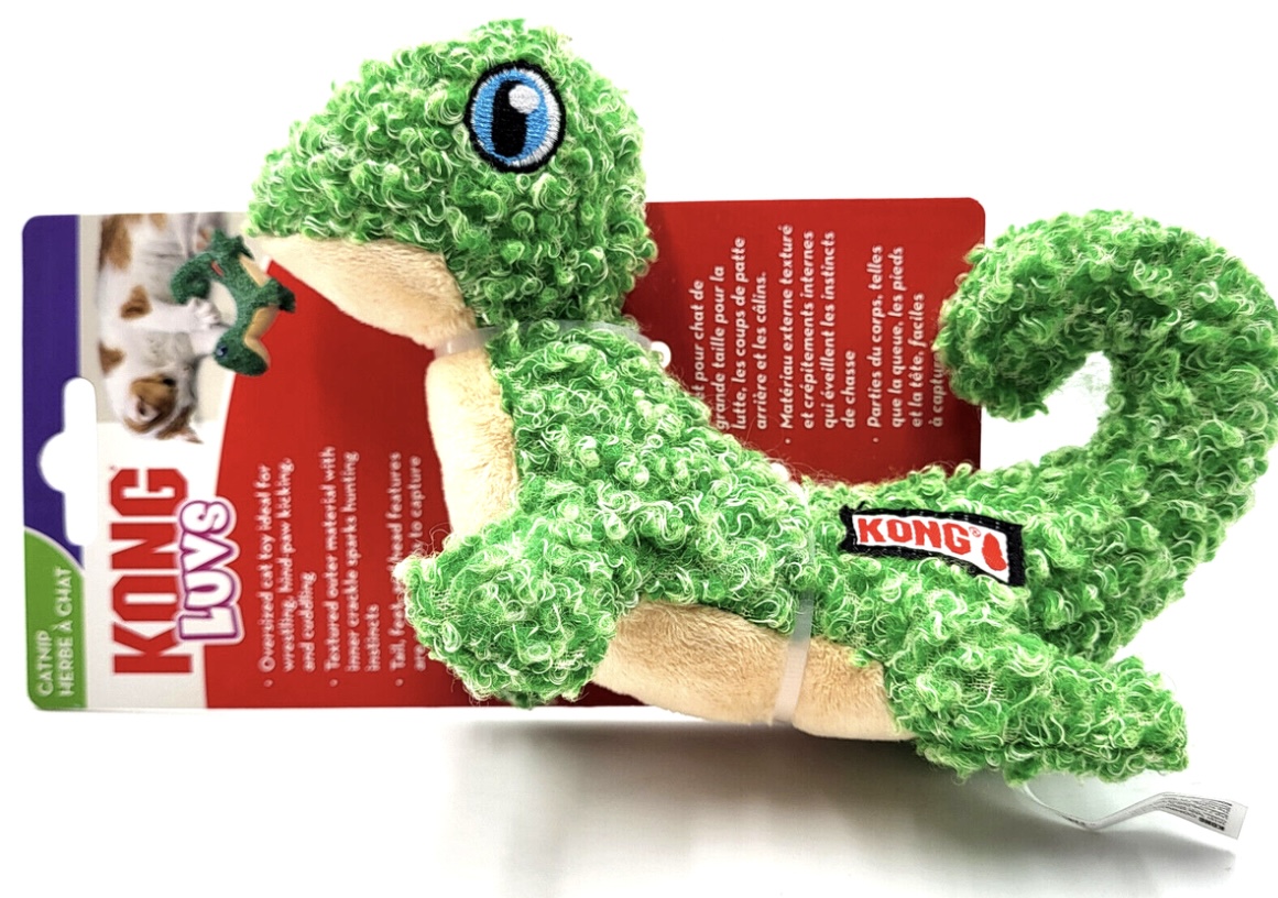 Kong Luvs Lizard Catnip Cat Toy