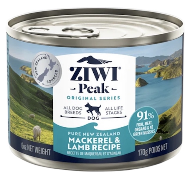 Ziwi Peak Mackerel & Lamb Recipe 6oz - Dog Food
