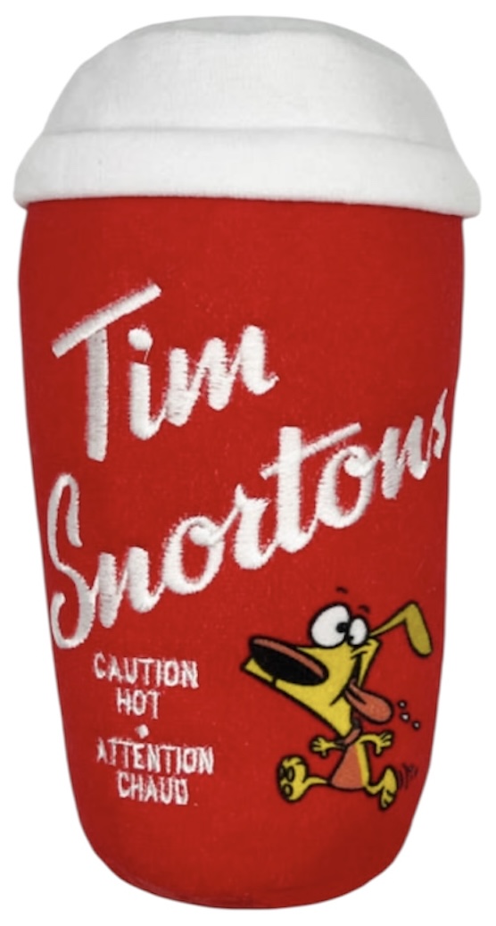 Huxley & Kent Tim Snorton Coffee Dog Toy - Large