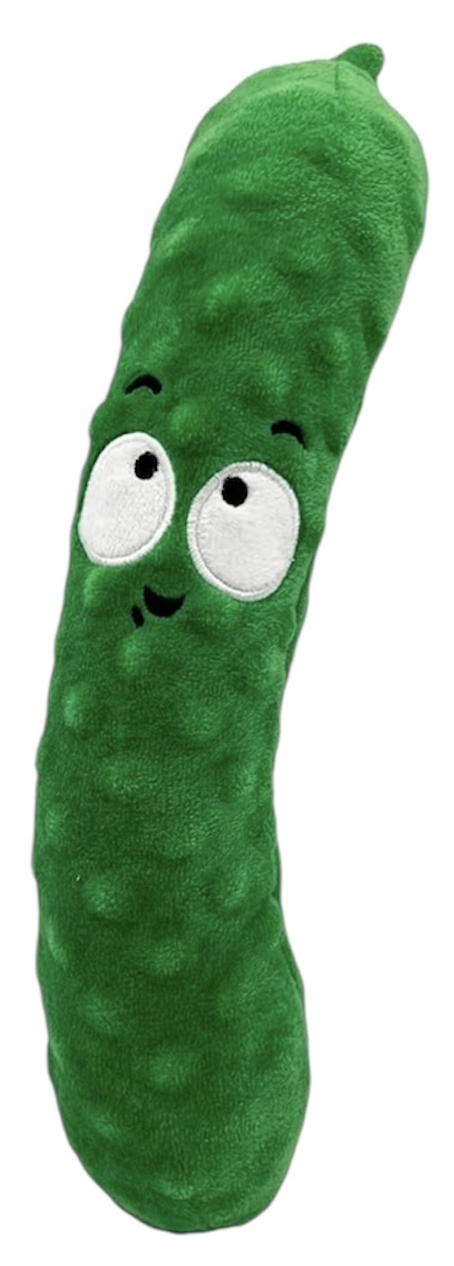 Huxley & Kent Plush Dell Pickle Dog Toy - Large