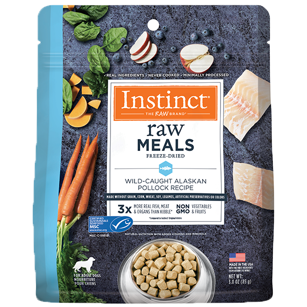 Instinct Freeze Dried Raw Pollock 3oz