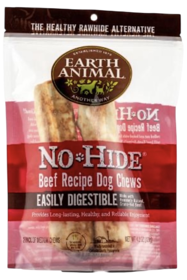 Earth Animal No Hide Beef Medium 2pk 4.2oz