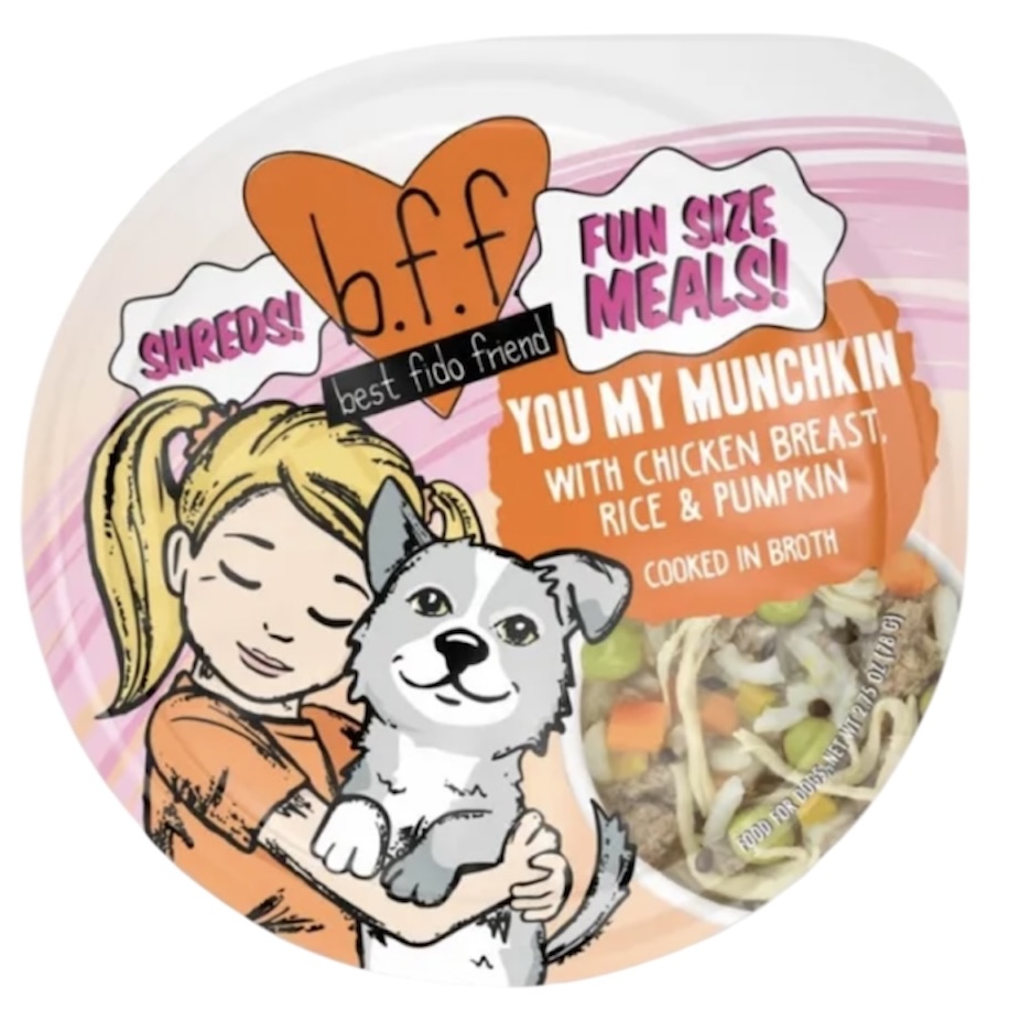 BFF YOU MY MUNCHKIN with Chicken Breast, Rice & Pumpkin 2.75oz - Dog Food