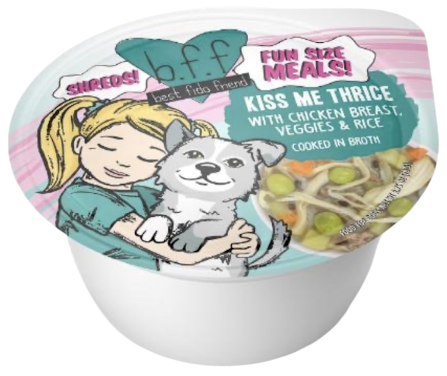 BFF KISS ME THRICE with Chicken Breast, Veggies & Rice 2.75oz - Dog Food