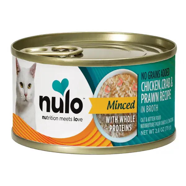Nulo Minced Crab & Prawn 2.8oz - Cat Food