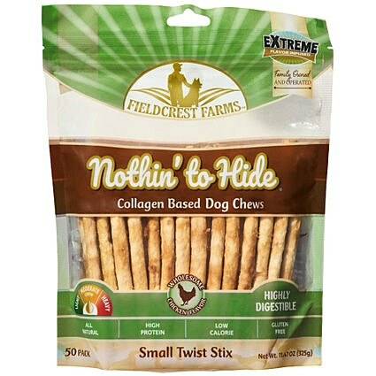 Nothing to Hide Chicken Small Twist Stix 50pack