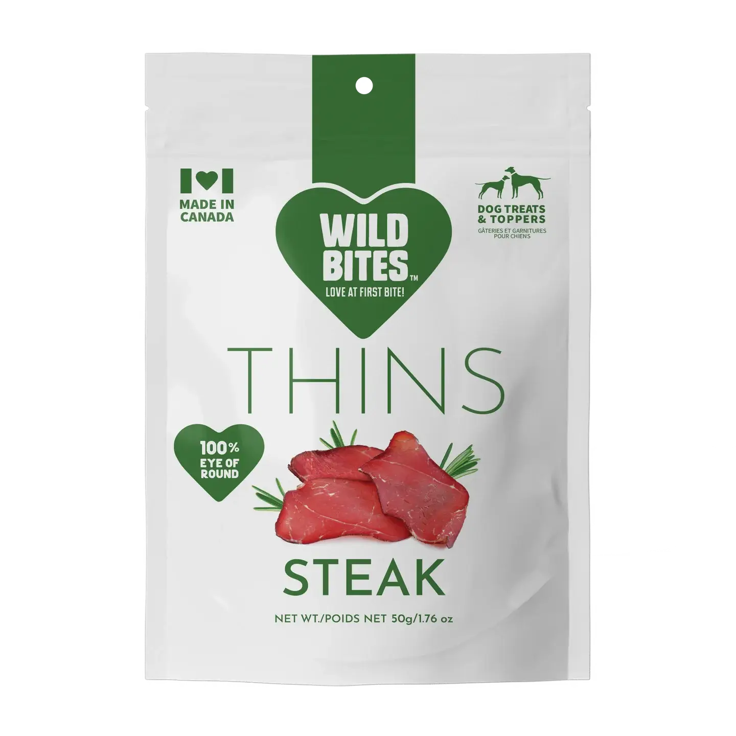 Wild Bites Thin Steak 1.76oz
