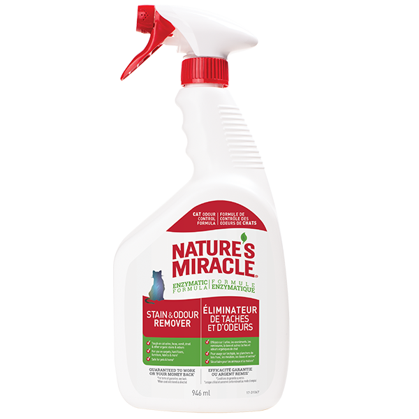Nature's Miracle Stain & Odour Remover Trigger 32oz