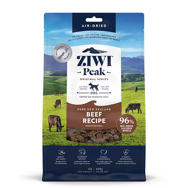 Ziwi Peak Air-Dried Beef Recipe 1lb - Dog Food