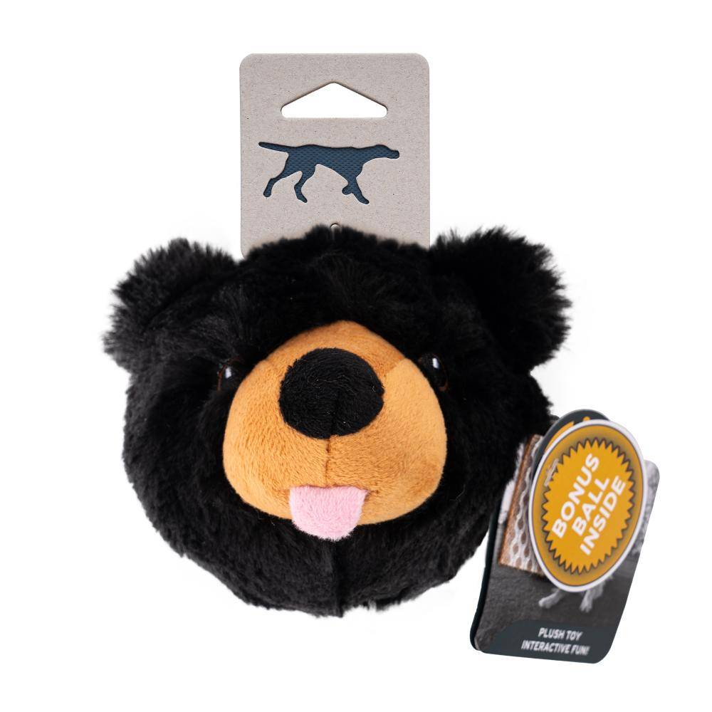 Tall Tails Plush Toy - Black Bear 2in1 Head