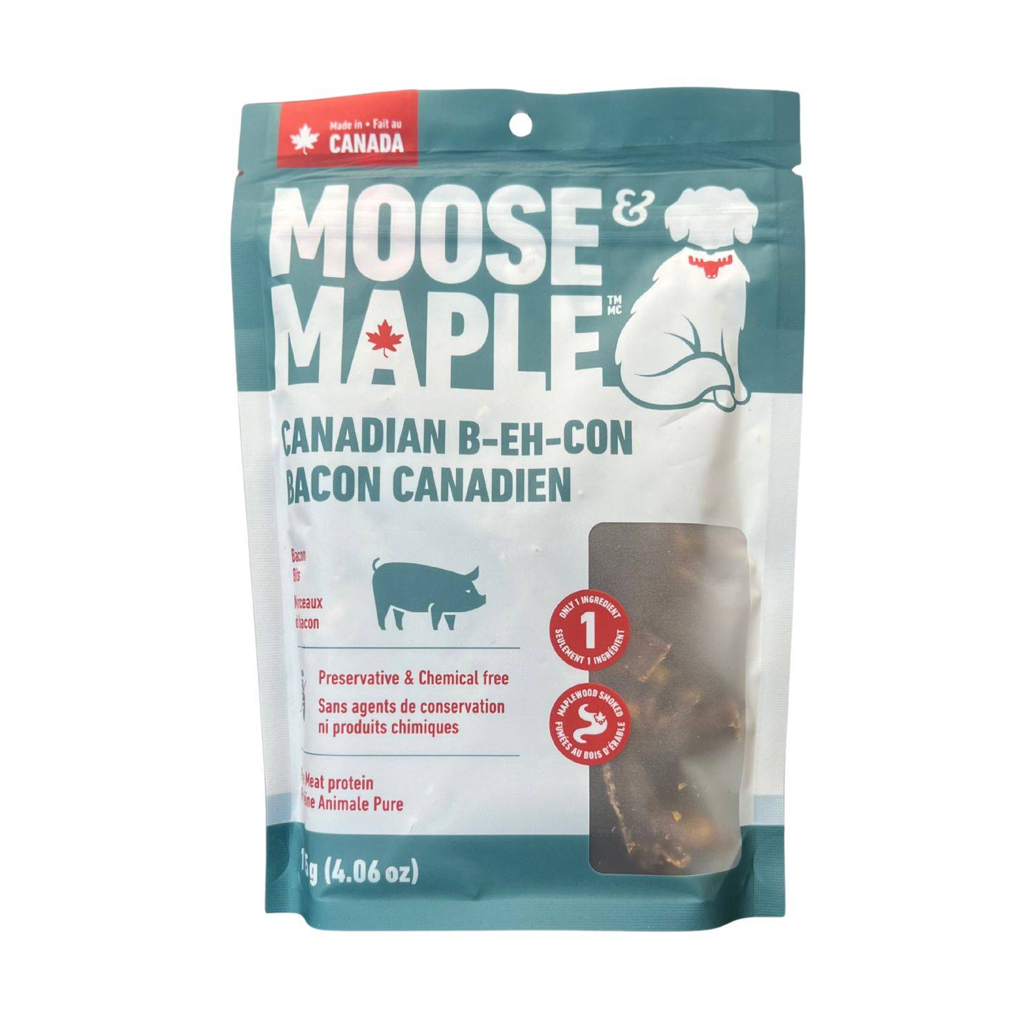 Moose & Maple Canadian Bacon 4oz