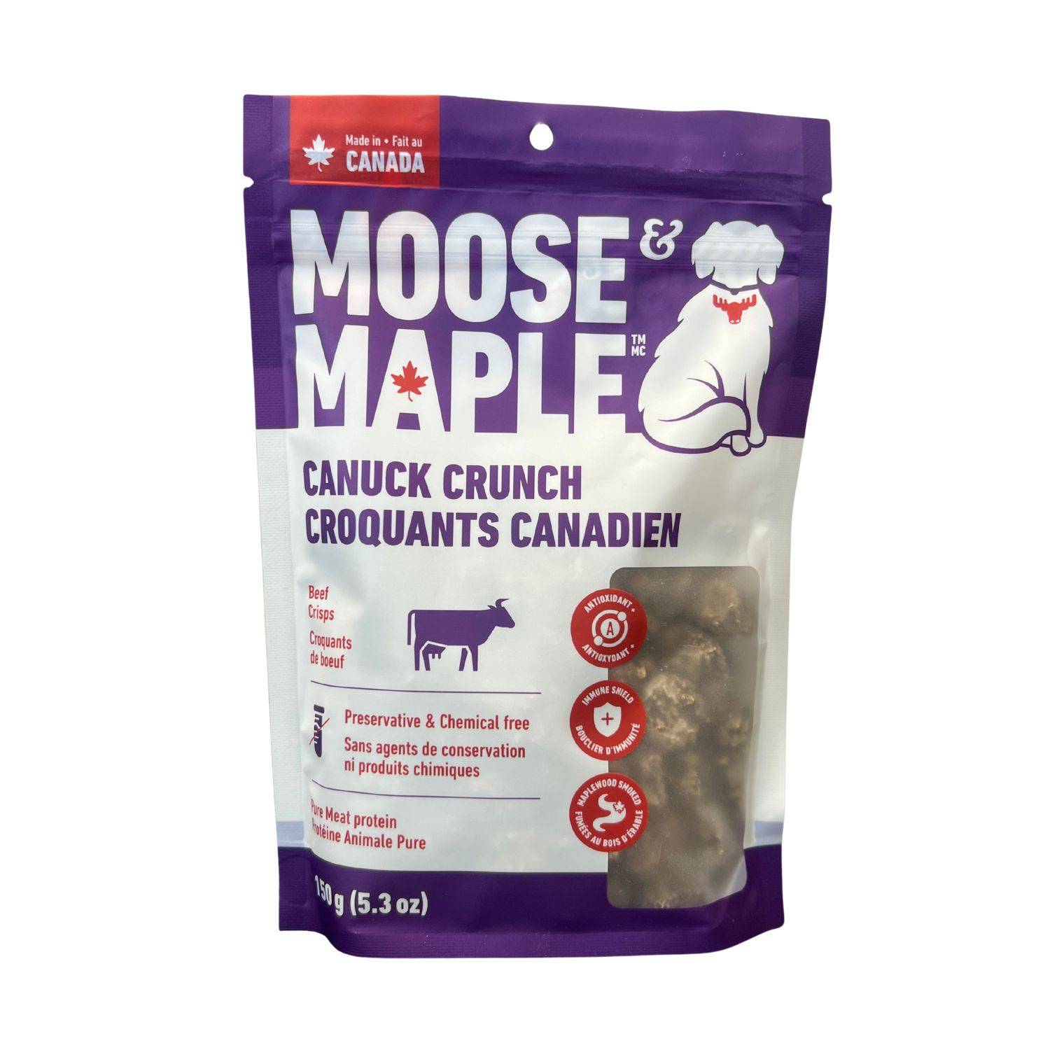 Moose & Maple Canuck Crunch Beef 5.3oz