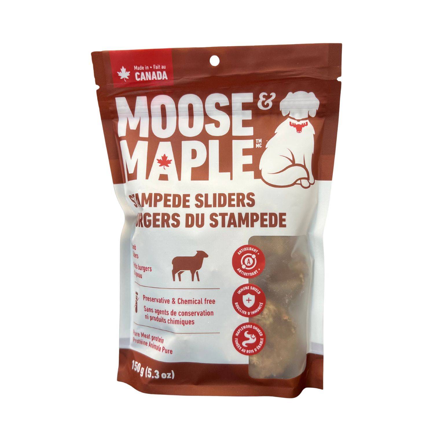 Moose & Maple Stampede Sliders Lamb 5.3oz