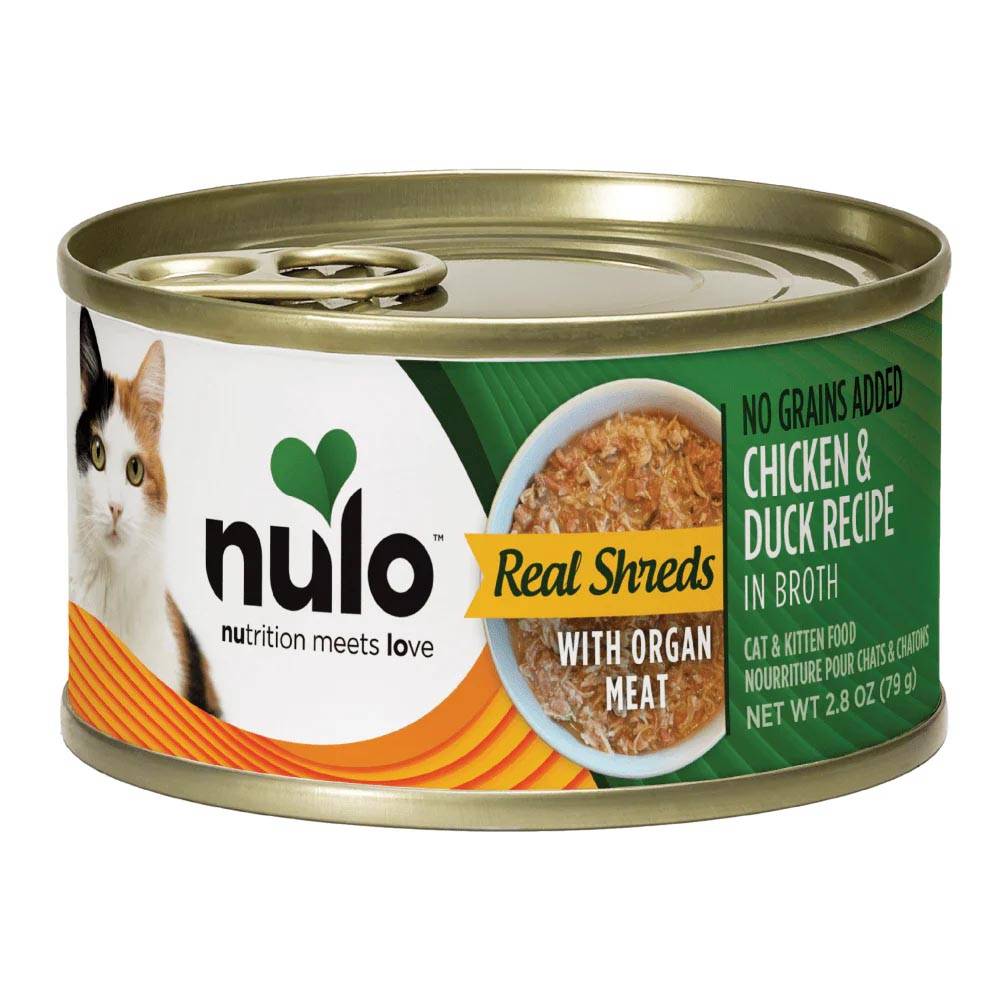 Nulo Real Shred Chicken & Duck 2.8oz - Cat Food