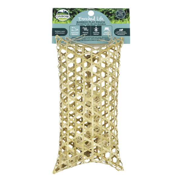 Oxbow Enriched Life Bamboo Play Pouch