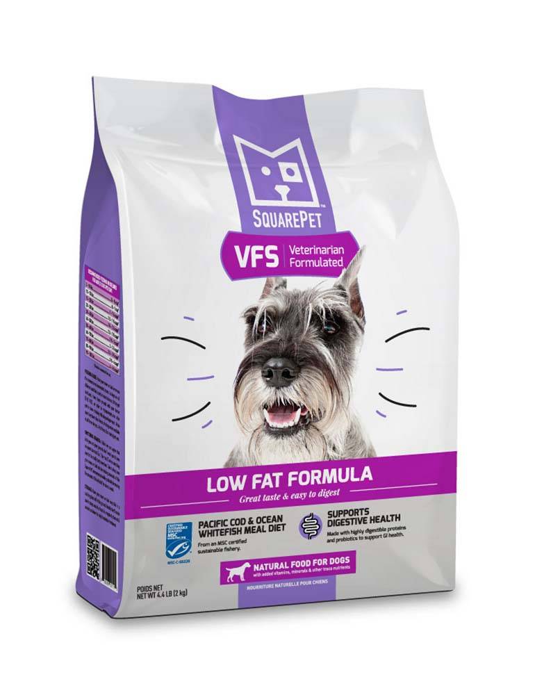 Square Pet VFS Dog Low Fat Formula 4.4lb