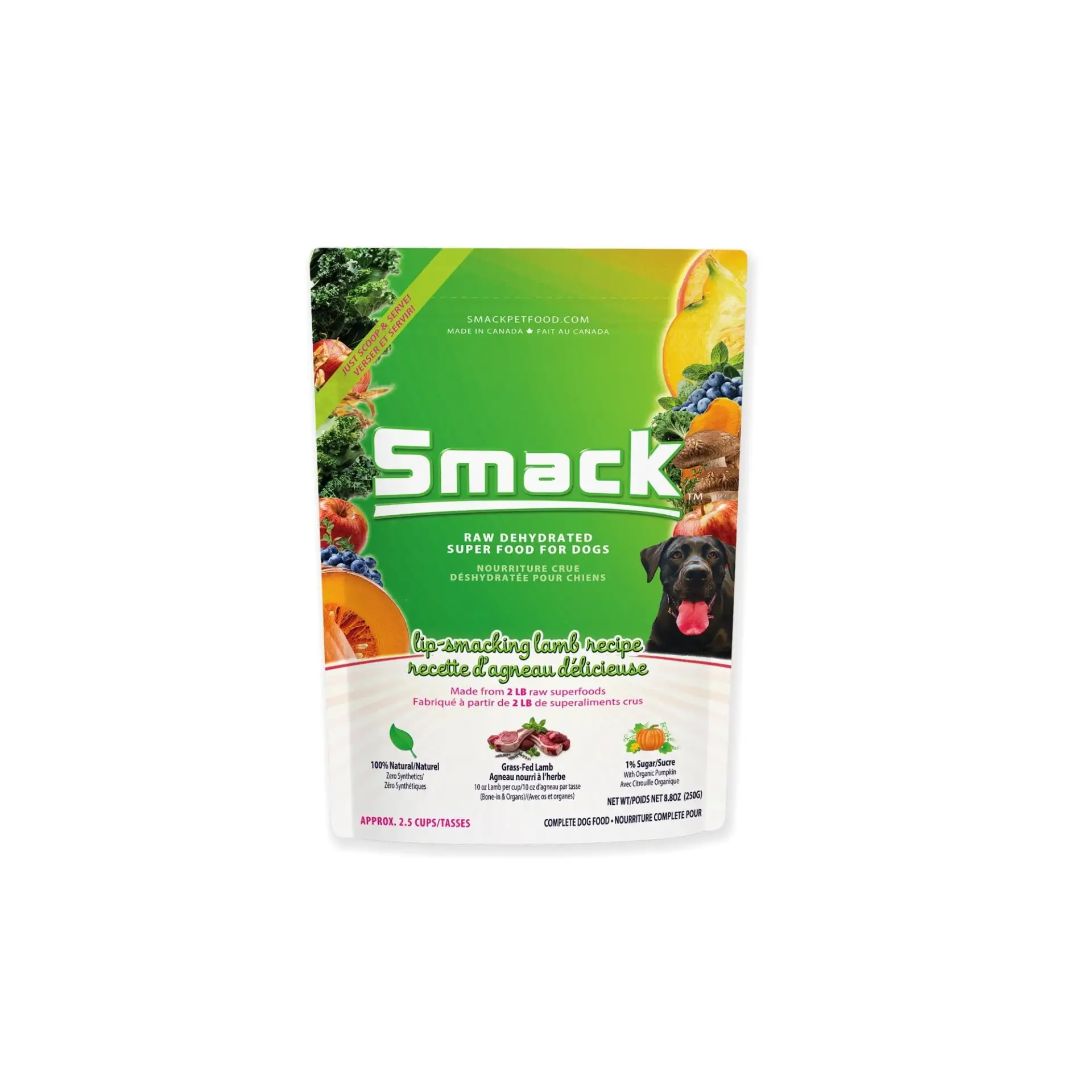 Smack Lip Smacking Lamb 8.8 oz - Dog Food