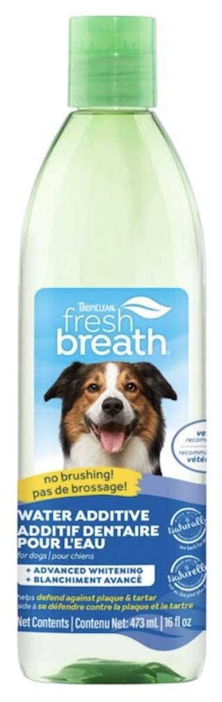 Tropiclean FreshBreath WaterAdditive Advanced Whitening 473ml