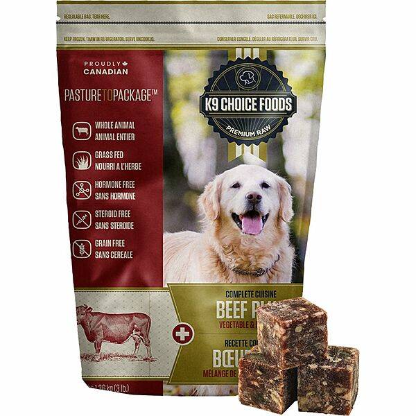 K9 Choice Complete Cuisine Beef Plus 3lb