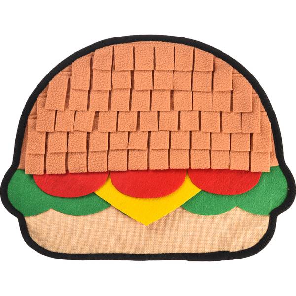 Hug Smart Sniff-N-Seek Snuffle Mat Hamburger