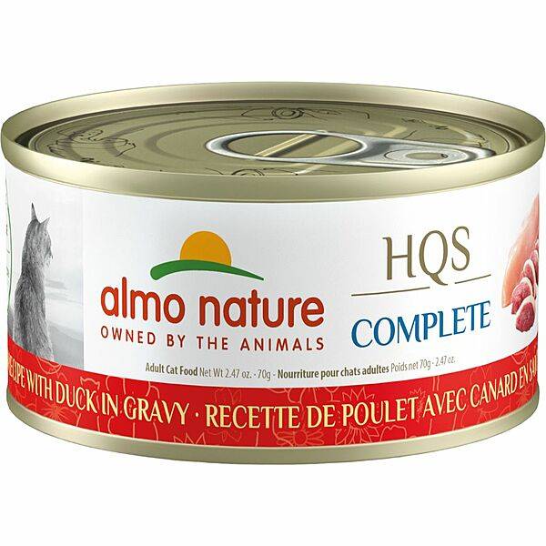 Almo Nature COMPLETE Chicken and Duck in Gravy 2.47oz - Cat Food