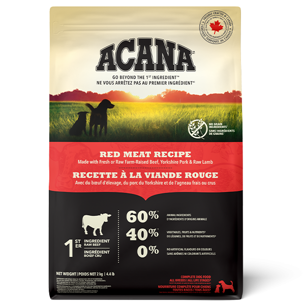 ACANA Red Meat Grain-Free Dry Dog Food 4.4 lb