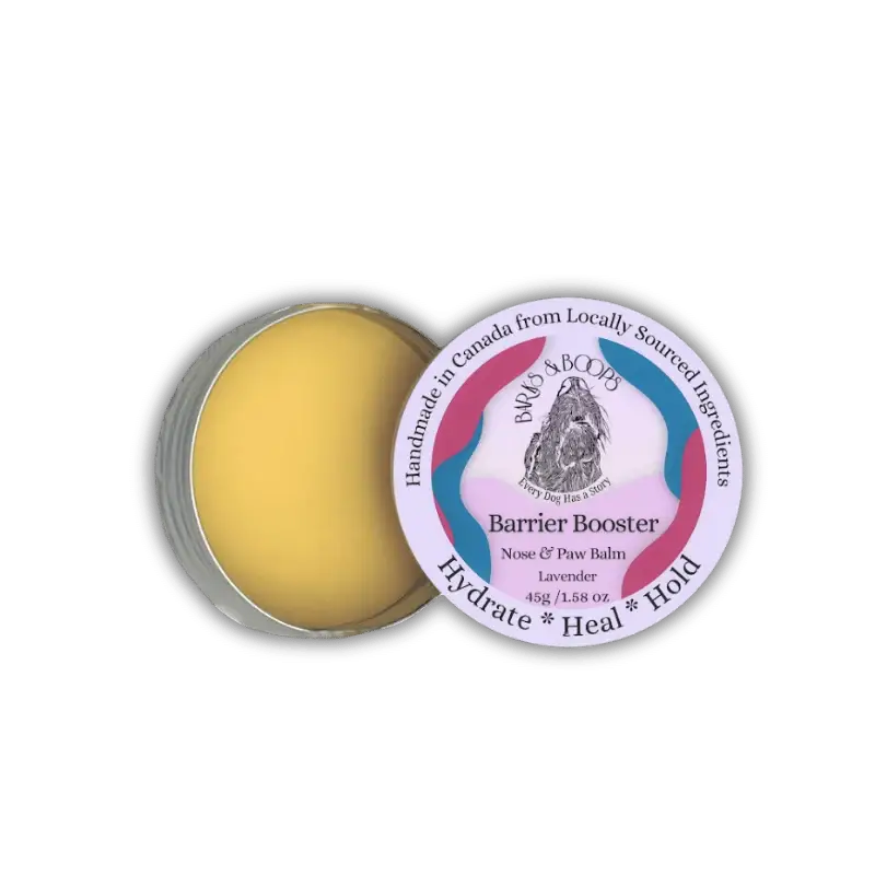 Barks & Boops Barrier Booster - Nose & Paw Balm - Lavender 1.58oz