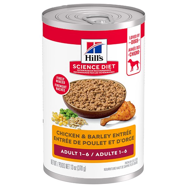 Hill's Science Diet Chicken & Barley Entree 13 oz