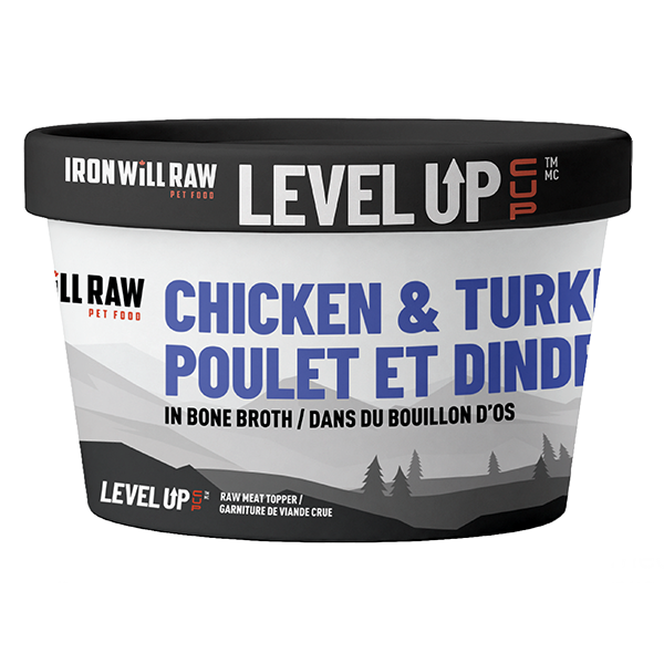 Iron Will Raw Cup Chicken & Turkey 4-oz