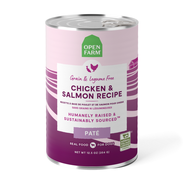 Open Farm Chicken & Salmon Recipe 12.5oz - Dog Food