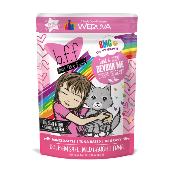 BFF Cat OMG Tuna & Duck Devour Me 3oz