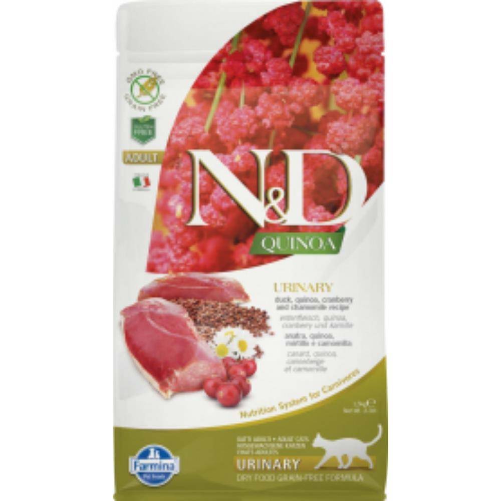 Farmina N&D QUINOA Urinary Duck and Cranberry Cat Food 11lb